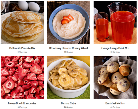 Image of Breakfast Favorites #10 Can Food Pack (Thank You Offer)