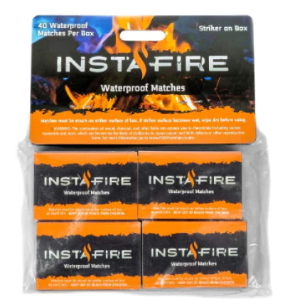 INSTAFIRE WATERPROOF MATCHES 4-PACK