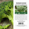Image of Heirloom Waltham 29 Broccoli Seeds (1g) by Patriot Seeds