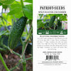 Image of Heirloom Spacemaster Cucumber Seeds (3g) by Patriot Seeds