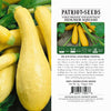 Image of Heirloom Early Prolific Straightneck Summer Squash Seeds (5g) by Patriot Seeds