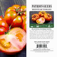 Thumbnail for Heirloom Beefsteak Tomato Seeds (.5g) by Patriot Seeds