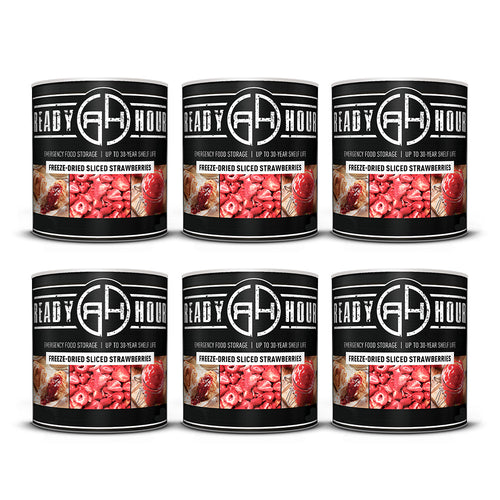 Freeze-Dried Sliced Strawberries #10 Can (46 servings)
