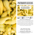 Heirloom Crookneck Squash Seeds (4g) by Patriot Seeds