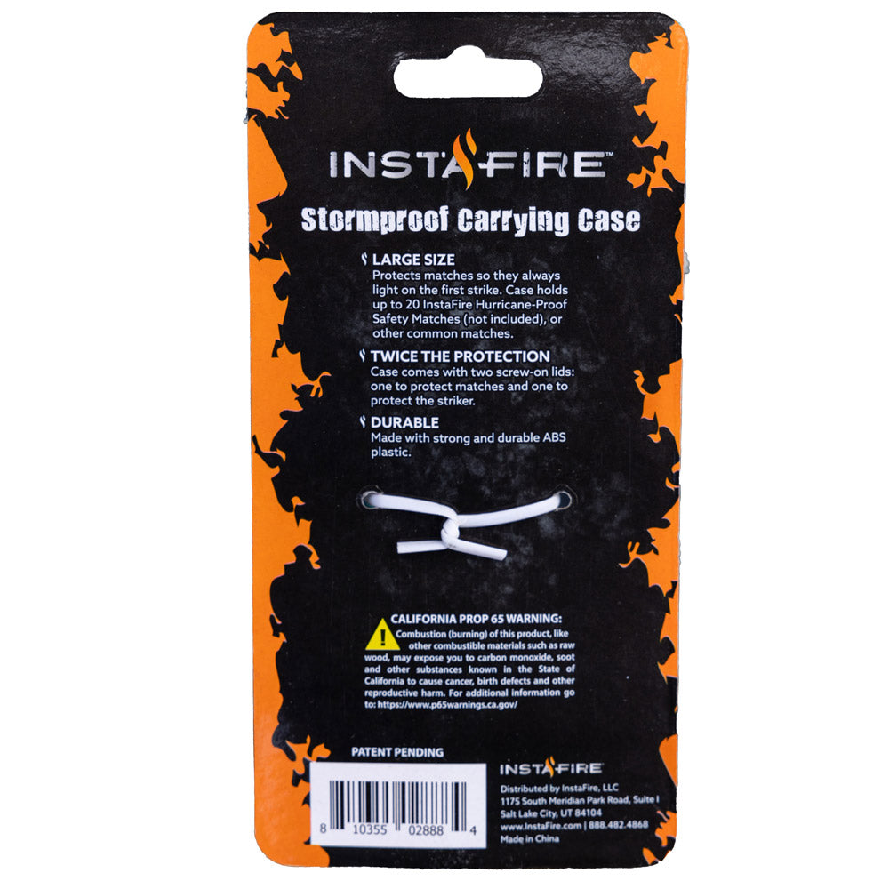 Stormproof Carrying Case for Matches by InstaFire