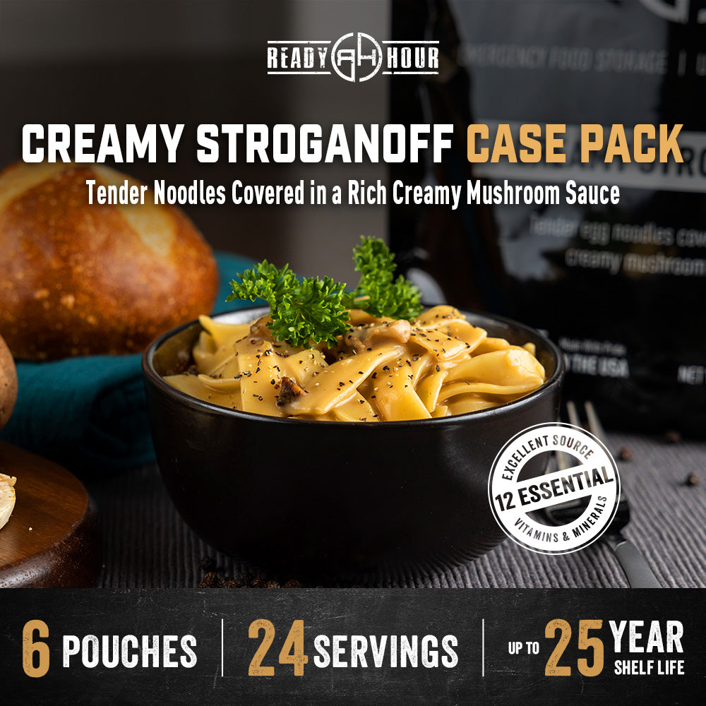 Creamy Stroganoff (6 pouches, 24 servings)