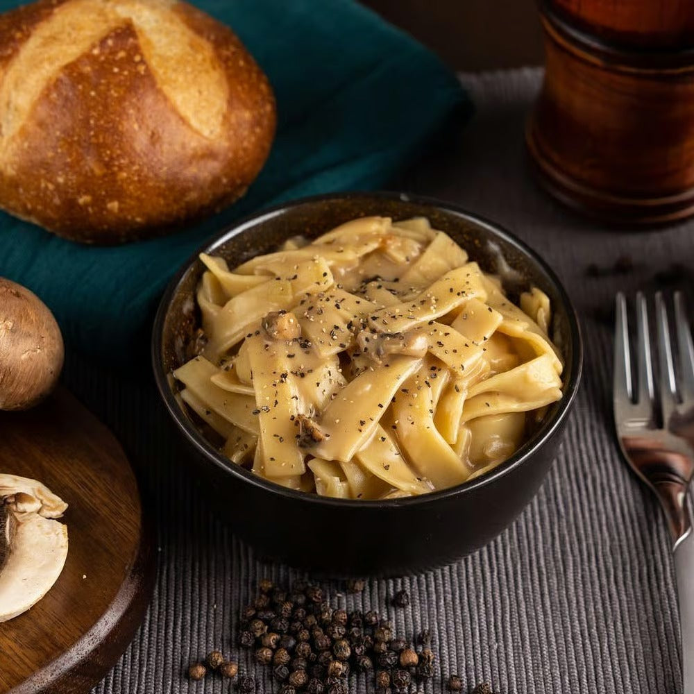 Ready Hour Creamy Stroganoff meal from the 4-Week Emergency Food Supply