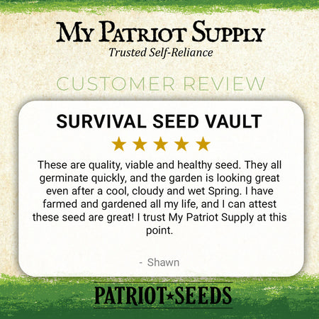 My Patriot Supply: Seed Vault
