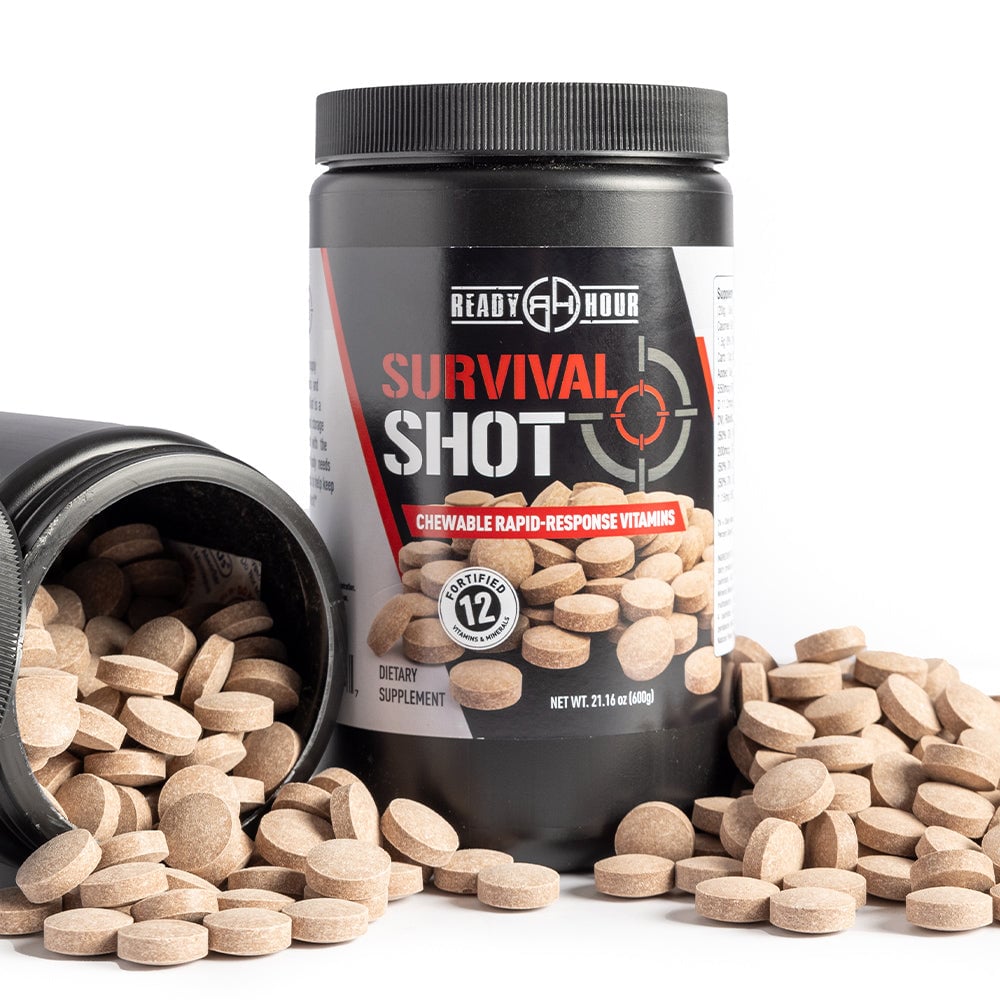 Survival Shot Emergency Food Supplement 3-Pack by Ready Hour (90 day, 1,170 ct.)