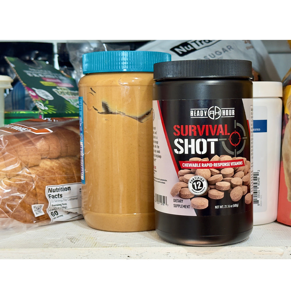 Survival Shot Emergency Survival Food Supplement by Ready Hour (30 day, 390 ct.)