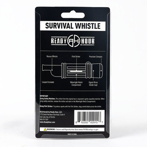 Image of 5-in-1 Survival Aid Tool and Whistle by Ready Hour