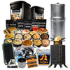 Image of Ultimate Solar Power & Cooking Emergency Food Kit (9 items)