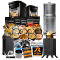 Ultimate Solar Power & Cooking Emergency Food Kit (9 items)