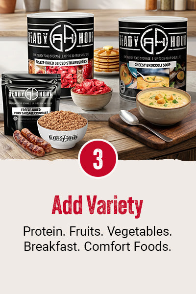 The Four Principles of a Strong Food Supply - Add variety