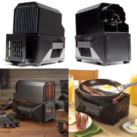 Thumbnail for VESTA Self-Powered Indoor Space Heater & Stove with an Ember Oven by InstaFire (Thank You Offer)