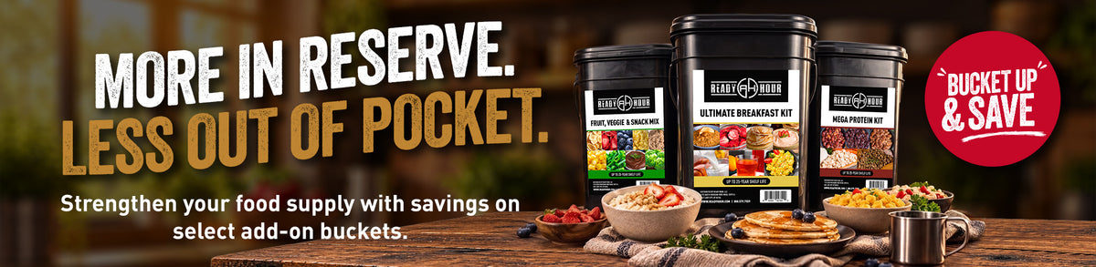 Bucket Up And Save!
