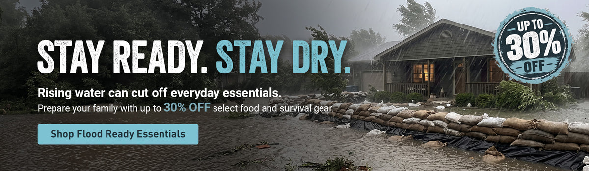 Stay Ready. Stay Dry Sale.