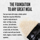 Long Grain White Rice easy to prepare
