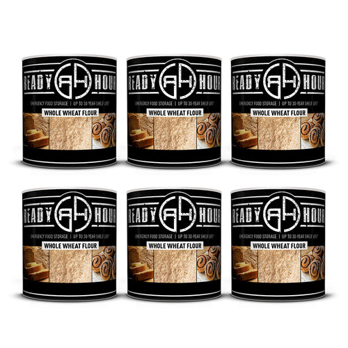 Whole Wheat Flour #10 Can (58 servings)