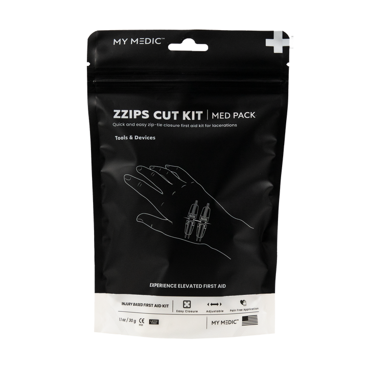 ボディ・フェイスケア MS-10P1 ZZIPS Med Pack by My Medic | Pain-Free Suture Alternative - My