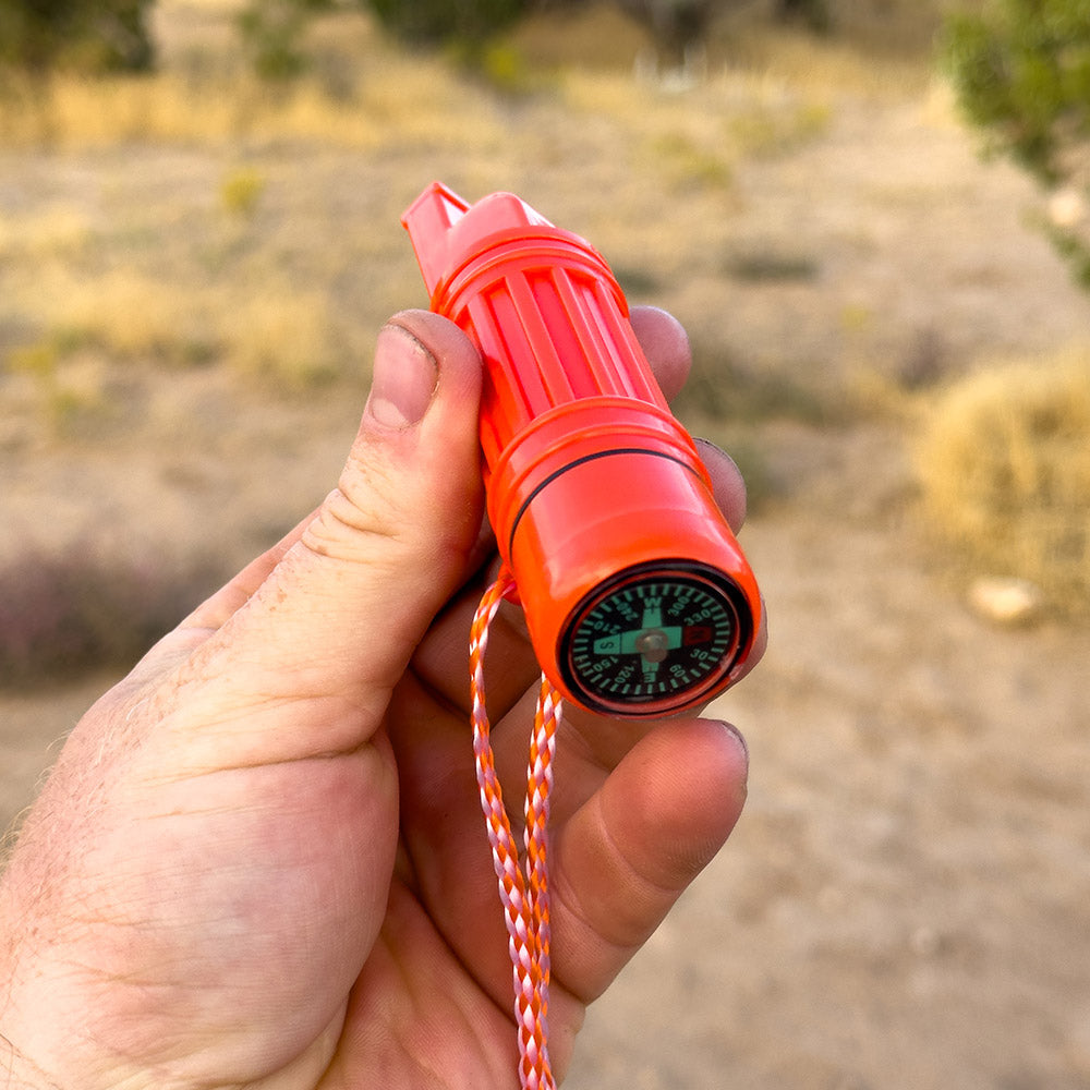 5-in-1 Survival Aid Tool and Whistle by Ready Hour