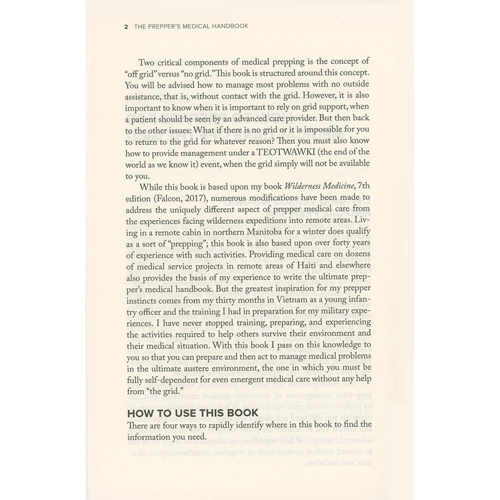 Prepper's Medical Handbook