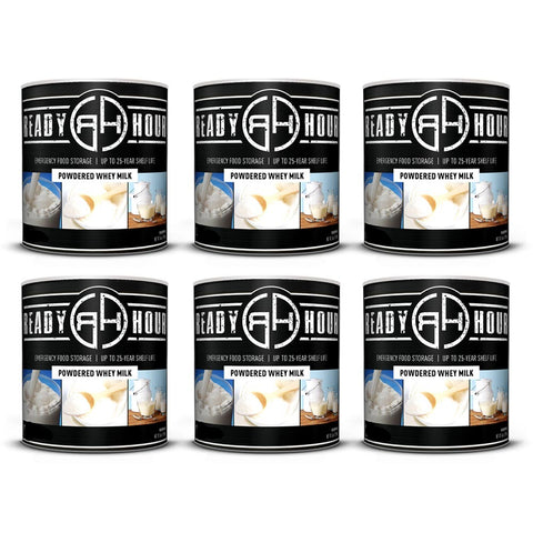 Image of Powdered Whey Milk #10 Cans (456 total servings, 6-pack)