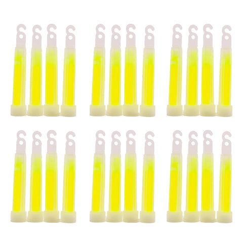 Image of Twenty-Four 4" Green Light Glow Sticks (6 packs)