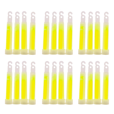 Image of Twenty-Four 4" Green Light Glow Sticks (6 packs)