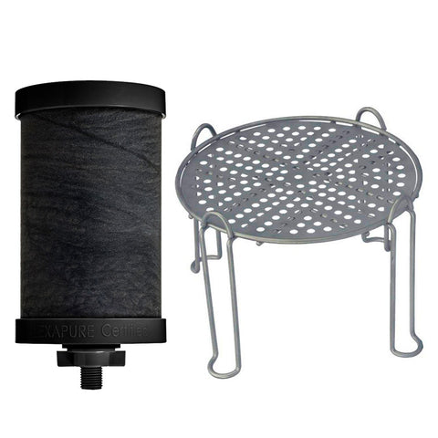 Image of Alexapure Pro Genuine Replacement Filter and Stainless Steel Stand
