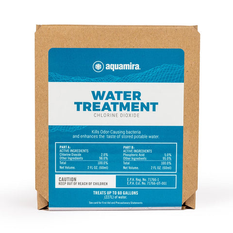 Image of Aquamira Chlorine Dioxide Water Treatment 5-Pack (treats 300 gallons)