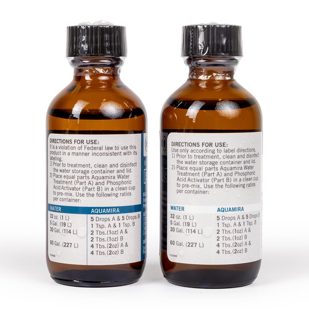 Chlorine Dioxide Water Treatment by Aquamira