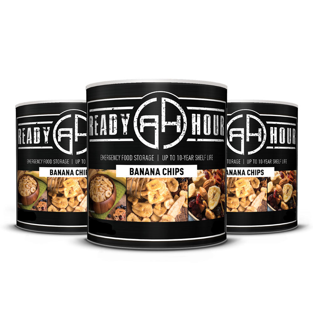 Banana Chips #10 Can (24 servings)
