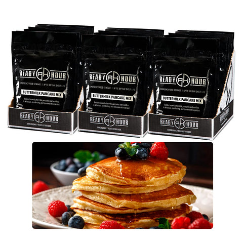 Image of Buttermilk Pancake Mix Case 3-Box Kit (150 total servings, 15 pk.)