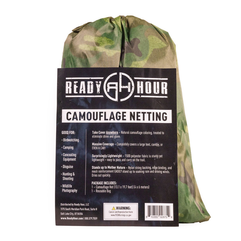Large Camouflage Netting by Ready Hour