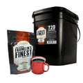 Franklin's Finest 100% Colombian Survival Coffee (12 pouches, 720 servings)