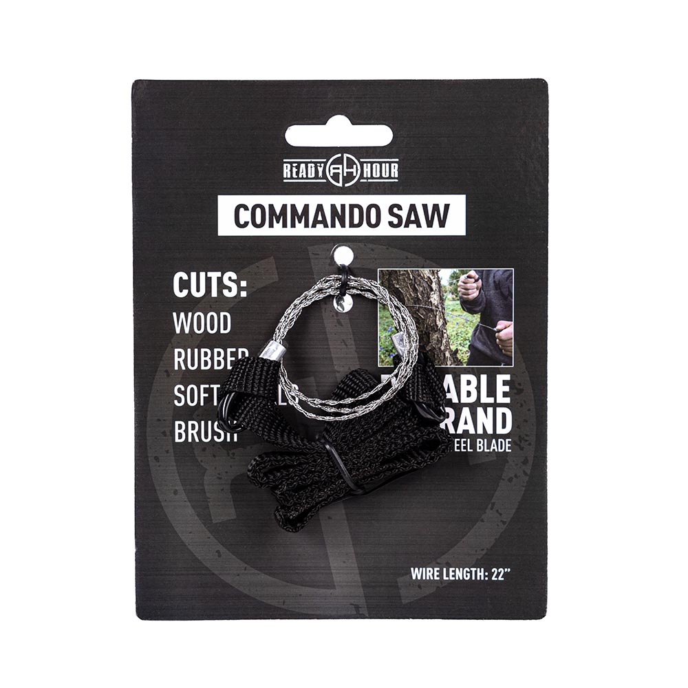 22-Inch Emergency Commando Saw & Snare  My Patriot Supply - My Patriot  Supply