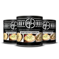 Thumbnail for Creamy Chicken Flavored Rice #10 Cans 3-Pack (56 total servings)