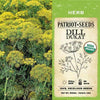 Dill Dukat Herb Seeds (500mg) - My Patriot Supply