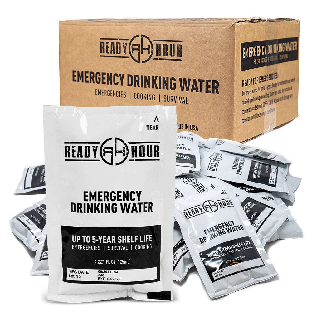 Emergency Water Pouch Case by Ready Hour (Thank You Offer)