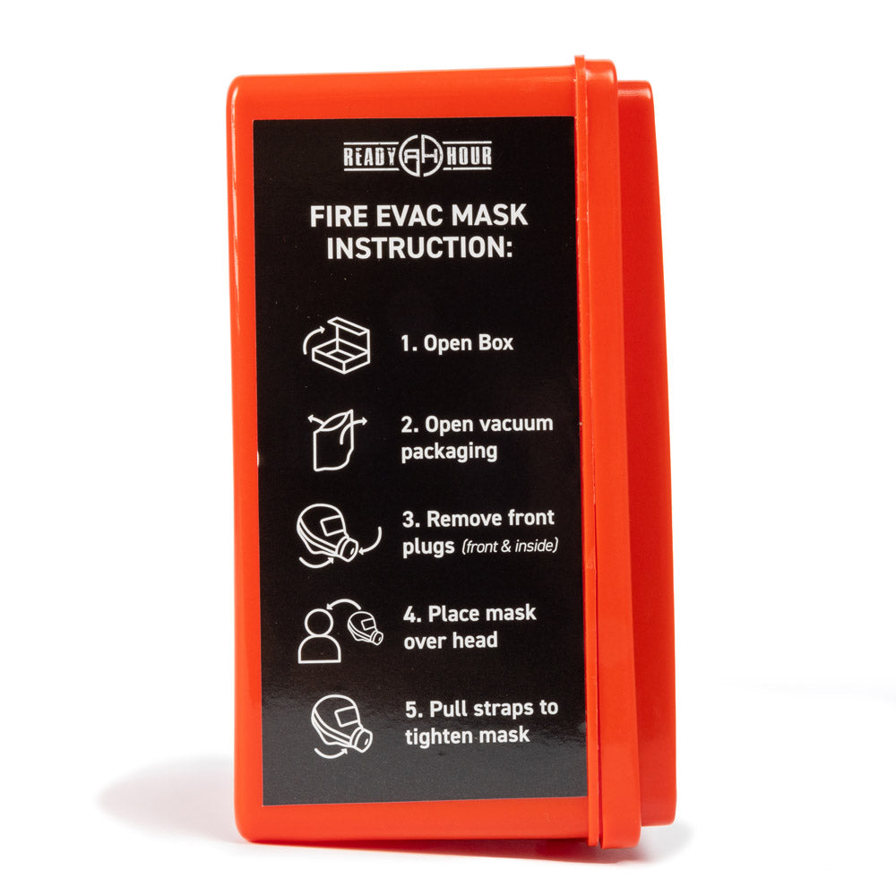 Ready Mask Fire & Smoke Evacuation Mask by Ready Hour