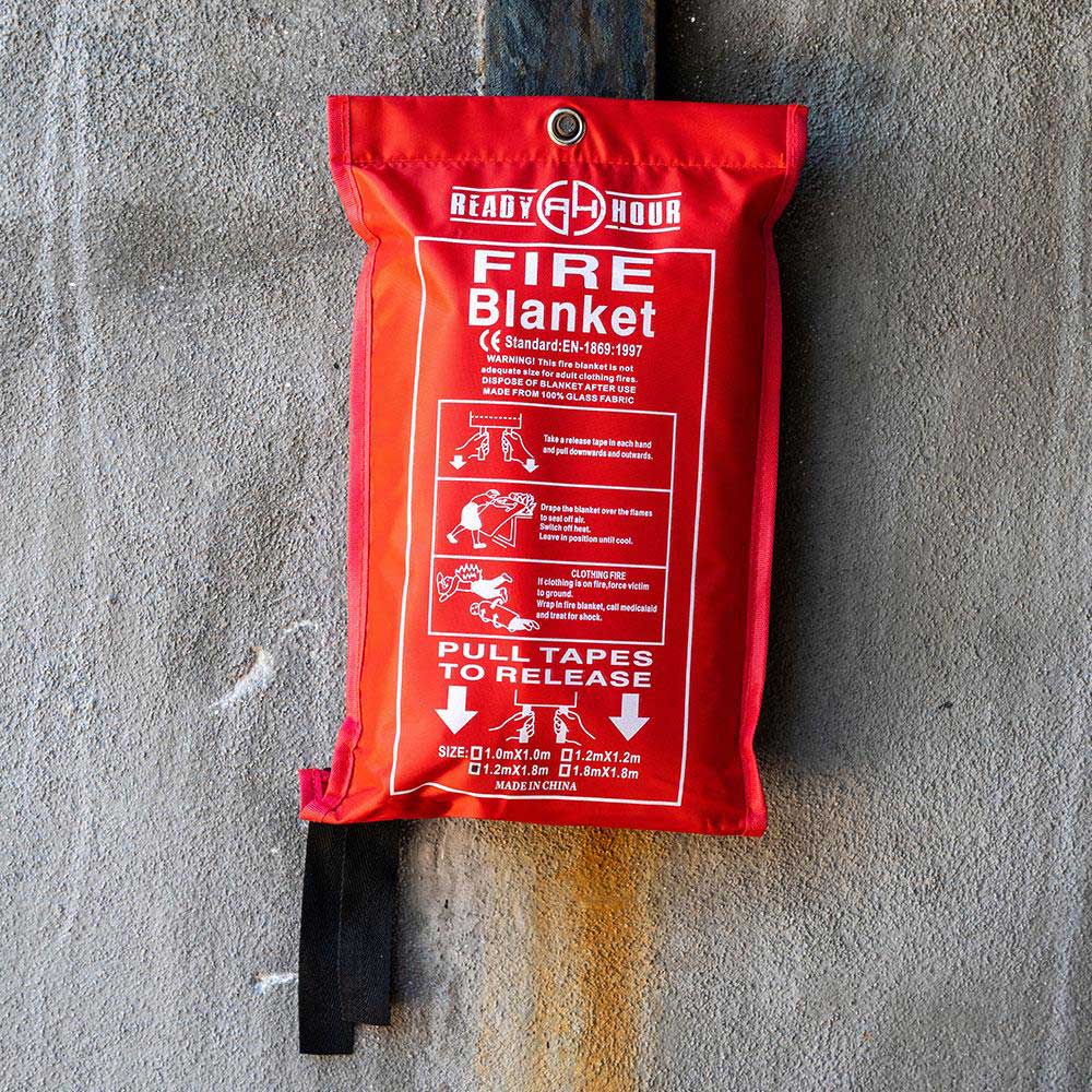 Prepared Emergency Fire Blanket Fiberglass Blanket Retardant Blankets Hot  Sale