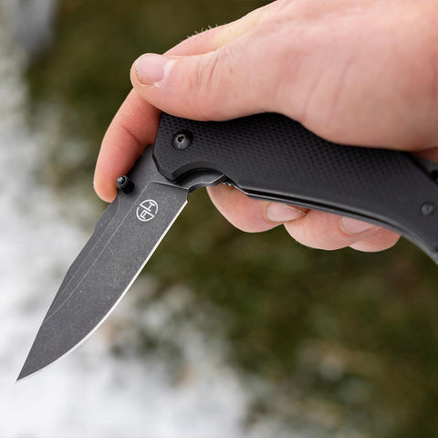 Image of Folding Survival Steel Knife by Ready Hour