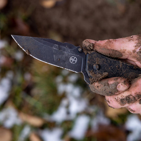 Image of Folding Survival Steel Knife by Ready Hour