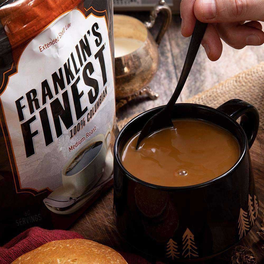Franklin's Finest Survival Coffee (720 servings, 1 bucket) - My Patriot Supply
