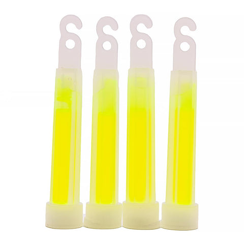 Image of Twenty-Four 4" Green Light Glow Sticks (6 packs)