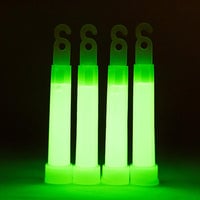 Thumbnail for Four Pack 4" Green Light Glow Sticks