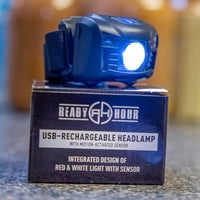 Thumbnail for Rechargeable Headlamp with Motion-Sensor Activated Sensor by Ready Hour