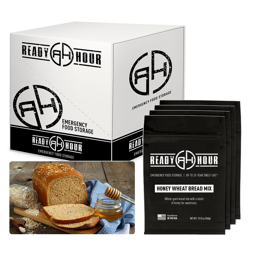 Honey Wheat Bread Mix Case Pack (48 servings, 4 pk.) - Insider's Club