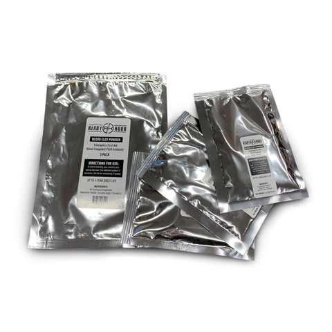 Image of Ready Hour Blood Clot Powder (1 pkg. w/ 3 packs) - My Patriot Supply